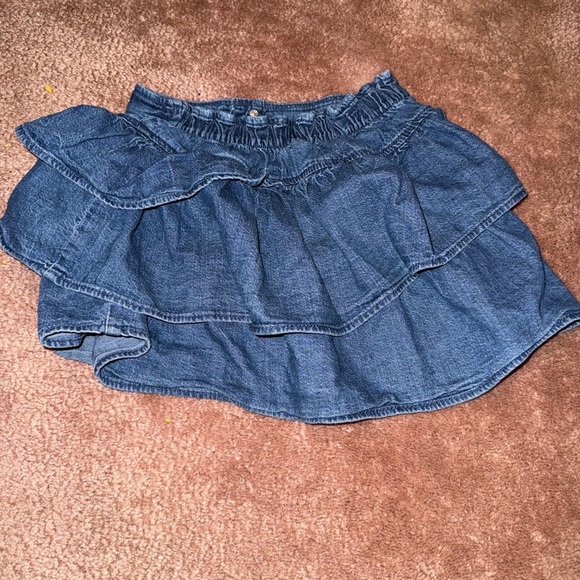GAP Indigo Layered Denim Skirt - Picture 3 of 3